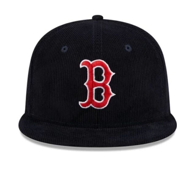 Boston Red Sox Throwback Corduroy 59FIFTY Fitted Cap - Picture 4 of 4